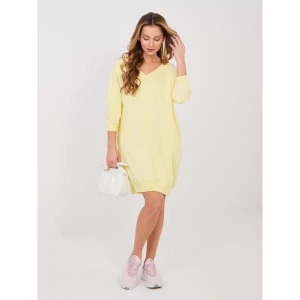  Kleid BASIC FEEL GOOD RV-SK-7203.35P LEUCHTEND GELB 