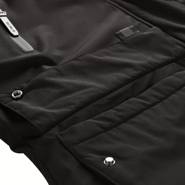  Winterjacke für Damen ALPINE PRO WERDA 3 SCHWARZ 