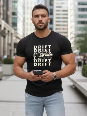 Herren-T-Shirt DSTREET NX5081R SCHWARZ