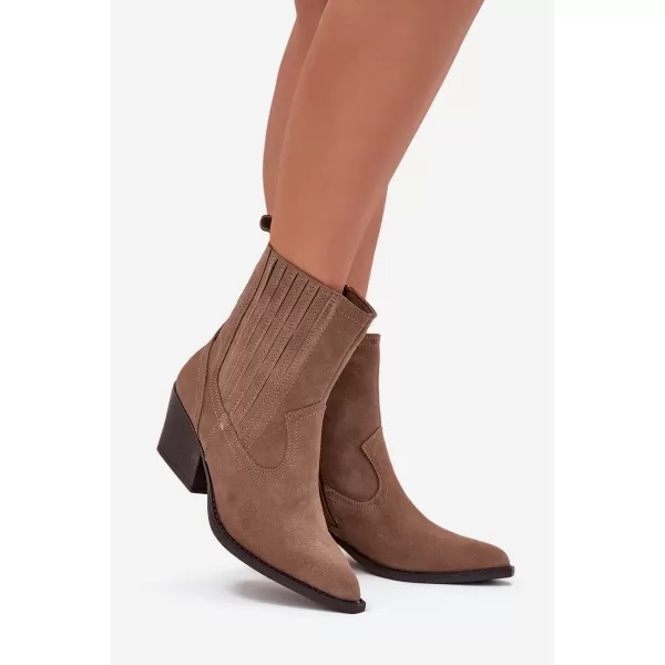 Damen-Stiefeletten BOTO NC1339K/6350 KHAKI 