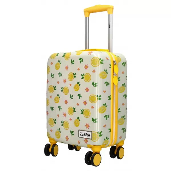  Koffer ZEBRA TRENDS Avonturier 21492 ZITRONE 