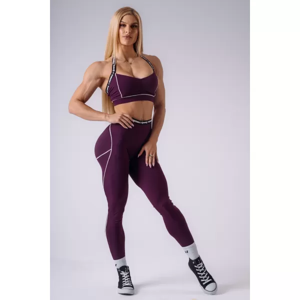  Leggings für Damen NEBBIA OLYMPIA HIGH-WAIST 935 ROTWEIN 