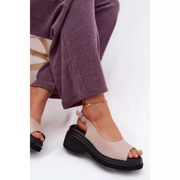  Damensandalen VINCEZA 66936 BEIGE 