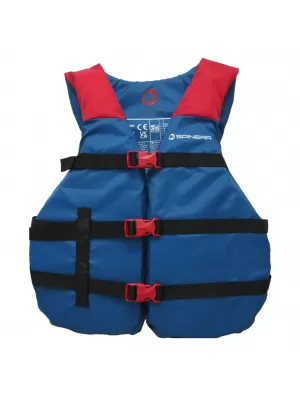 Schwimmweste SPINERA Universal Nylon 2 BLAU/ROT