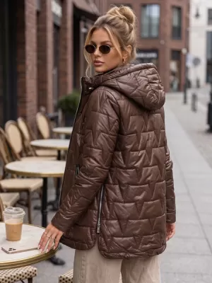 Damenjacke DSTREET TY5796 BRAUN