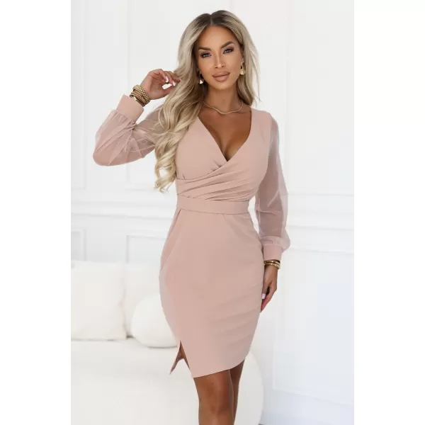  Kleid NUMOCO 674-3 BEIGE 