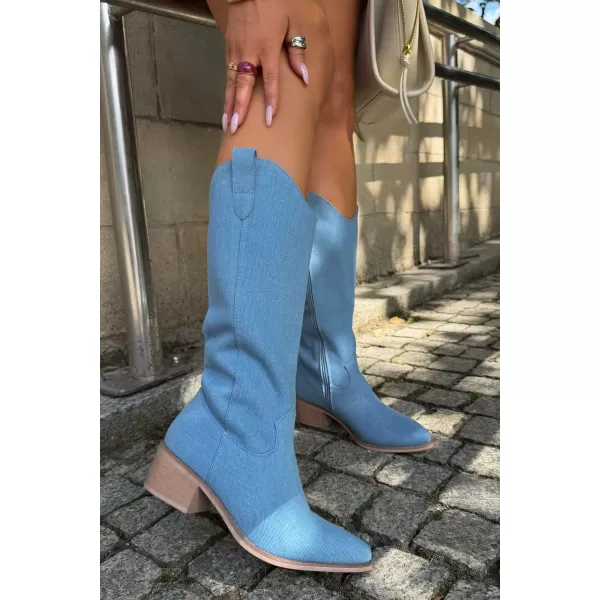  Damenstiefel BOTO LQ-115 BLAU 