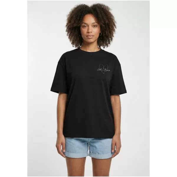  Damen-T-Shirt URBAN CLASSICS TB8751 SCHWARZ 