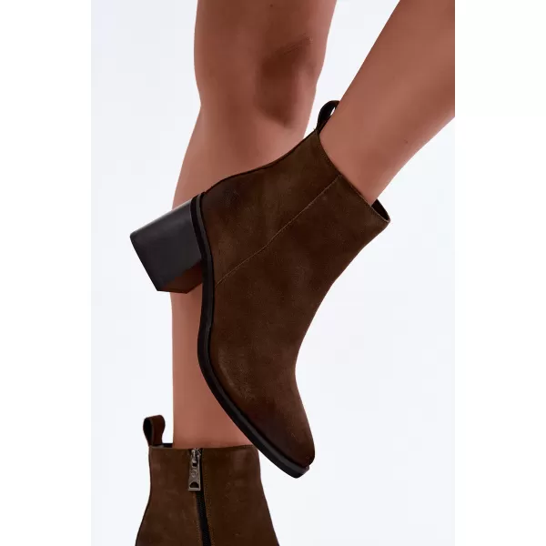  Damen-Stiefeletten VINCEZA 133100 BRAUN 