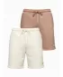 Herren-Shorts OMBRE Z129 CREME/HELLBRAUN