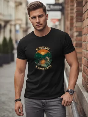 Herren-T-Shirt DSTREET NX0110R-BK SCHWARZ