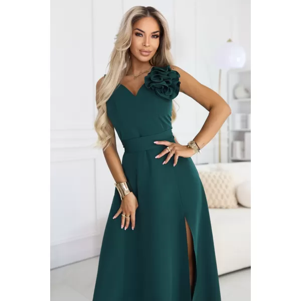 Kleid NUMOCO 669-1 FLASCHENGRÜN 