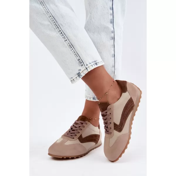  Damen-Sneaker ZAZOO N1400/ BRAUN 