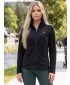 Fleece-Sweatshirt für Damen ALTISPORT ALW002852 SCHWARZ UND SILBER