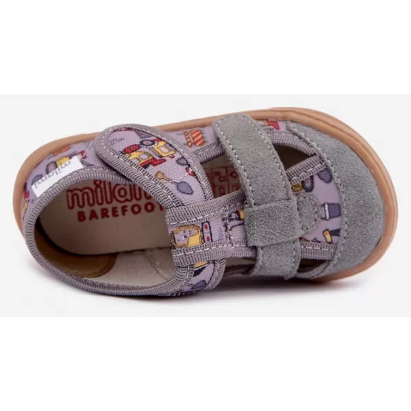  Kinderhausschuhe MILAMI BF10/BR-32 GRAU 