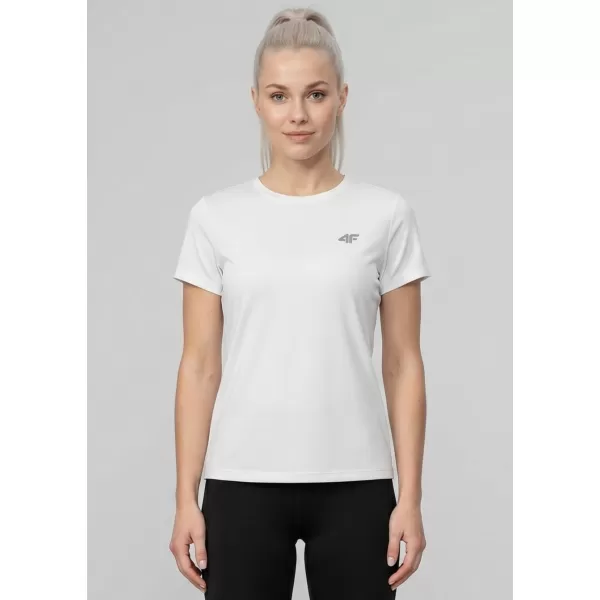  Damen-T-Shirt 4F WMM00TTSHF3308 WEIß 