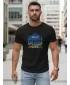 Herren-T-Shirt DSTREET NX5004R-BK SCHWARZ