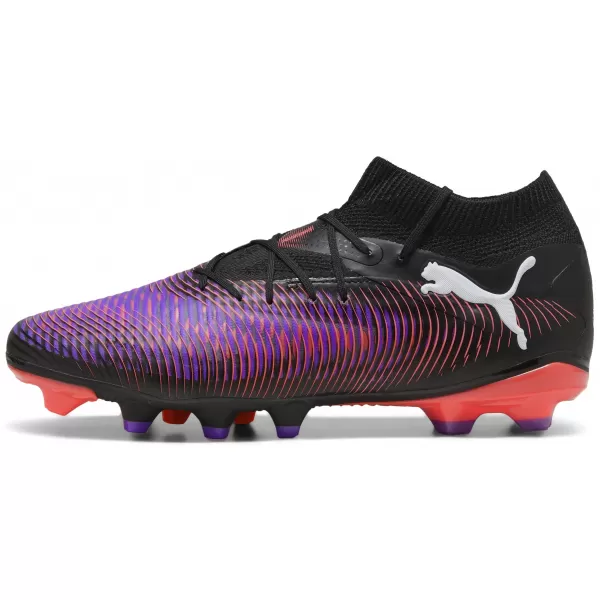  Fußballschuhe PUMA FUTURE 8 PRO FG/AG 108139-01 SCHWARZ/WEIß/LEUCHTEND ROT 