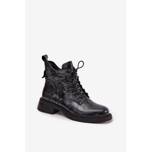  Damen-Stiefeletten D&A LZ52-954 BLAU 