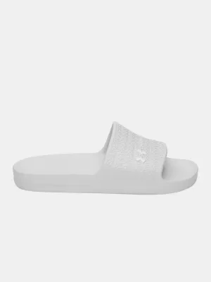 Damenhausschuhe UNDER ARMOUR UA W ARMR SLIDE LITE 6007533-014 GRAU