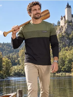 Herren-T-Shirt ALTISPORT IGGY MILITÄR