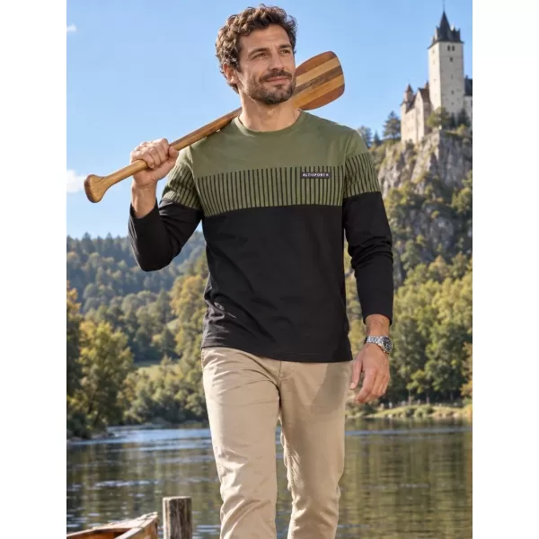  Herren-T-Shirt ALTISPORT IGGY MILITÄR 