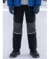 Warme Softshellhose für Kinder ALPINE PRO HERGO SCHWARZ
