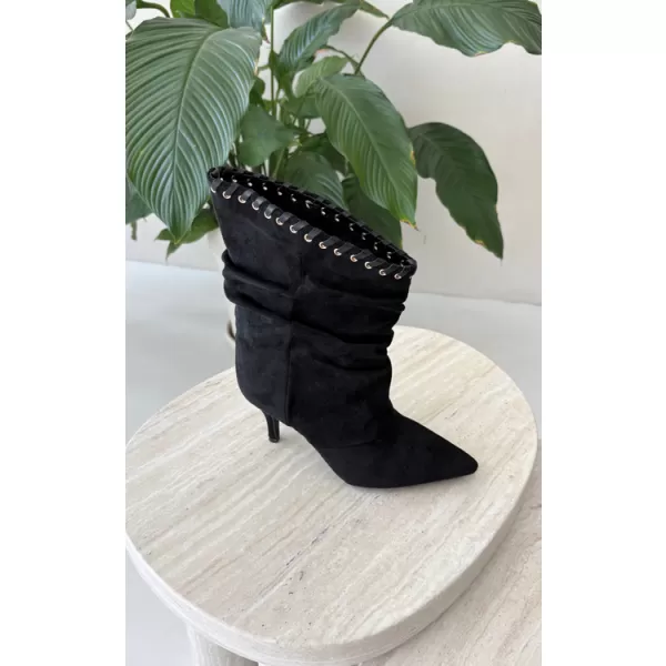  Damen-Stiefeletten BOTO 2568A SCHWARZ 