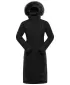 Wintermantel für Damen ALPINE PRO WUSSA 2 SCHWARZ