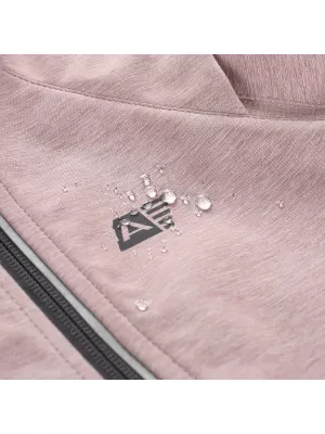 Softshell-Jackenweste für Damen ALPINE PRO SPERTA 2 BLASSES LILA