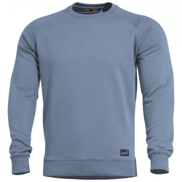  Herren-Sweatshirt PENTAGON HAWK SWEATER BLANK K09019 MORGENBLAU 