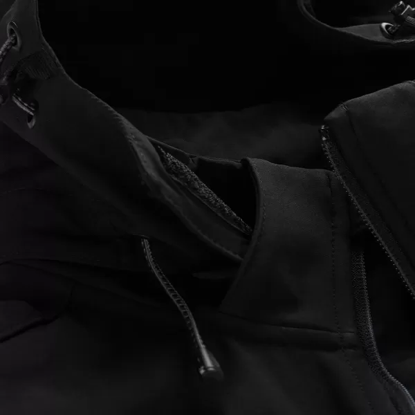  Herren-Softshelljacke ALPINE PRO GEDER SCHWARZ 