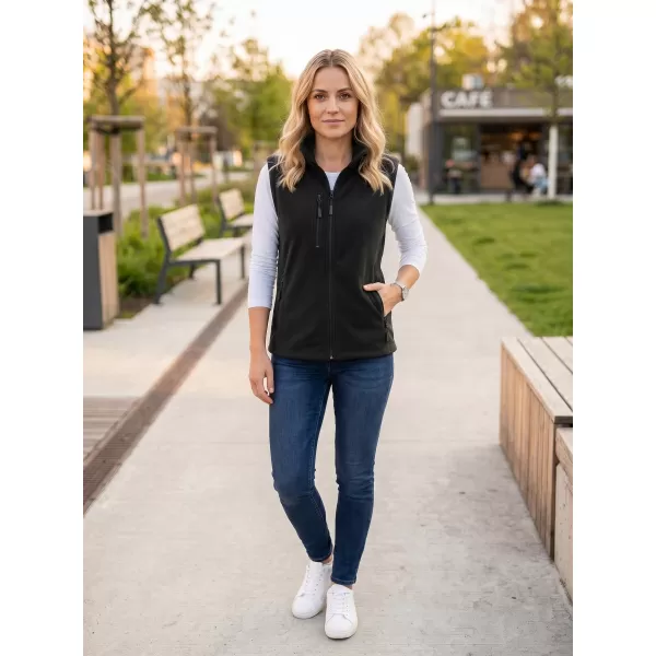  Fleeceweste für Damen MALFINI EXIT W-525 SCHWARZ 