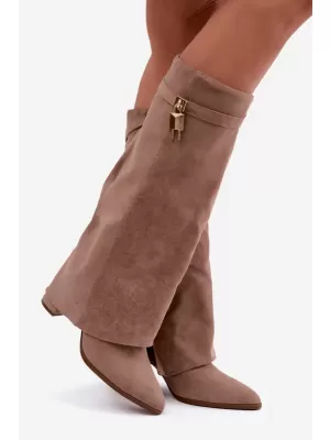 Damenstiefel BOTO NS617P BEIGE