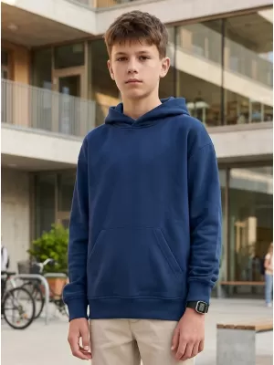 Kinder-Sweatshirt MALFINI CHILL 423 MITTERNACHTSBLAU