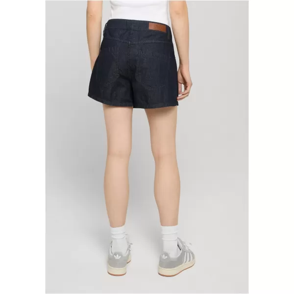  Damenrock URBAN CLASSICS TB8365 BLAU GESPÜLT GEWASCHEN 
