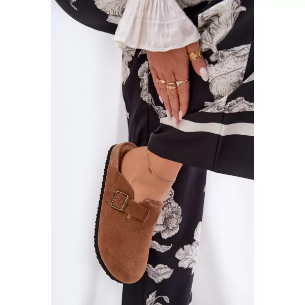  Damenhausschuhe BIG STAR SHOES RR274A387 BRAUN/BEIGE 