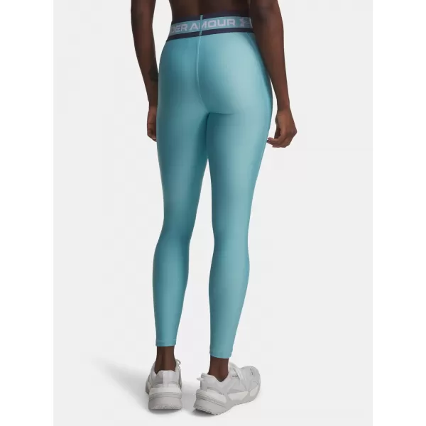  Leggings für Damen UNDER ARMOUR TECH BRANDED LEGGING 6009972-425 BLAU 