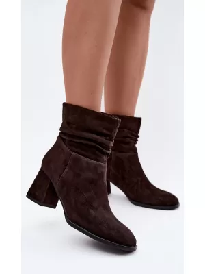 Damenschuhe D&A JC62-1021 KAFFEE