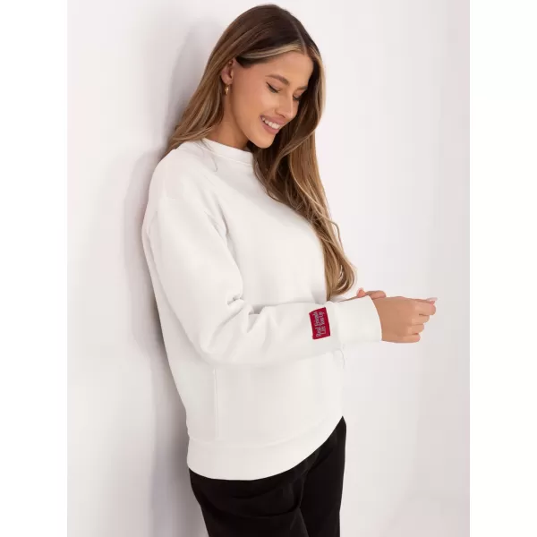 Damen-Sweatshirt SUBLEVEL D10608BC02568J WEIß 