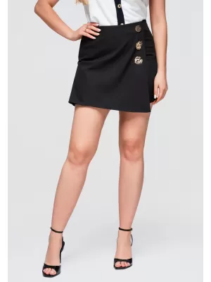 Damen-Shorts OMBRE OW-ST-E0007 SCHWARZ