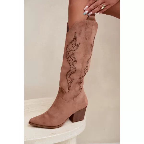  Damenstiefel BOTO 2539A KAMEL 