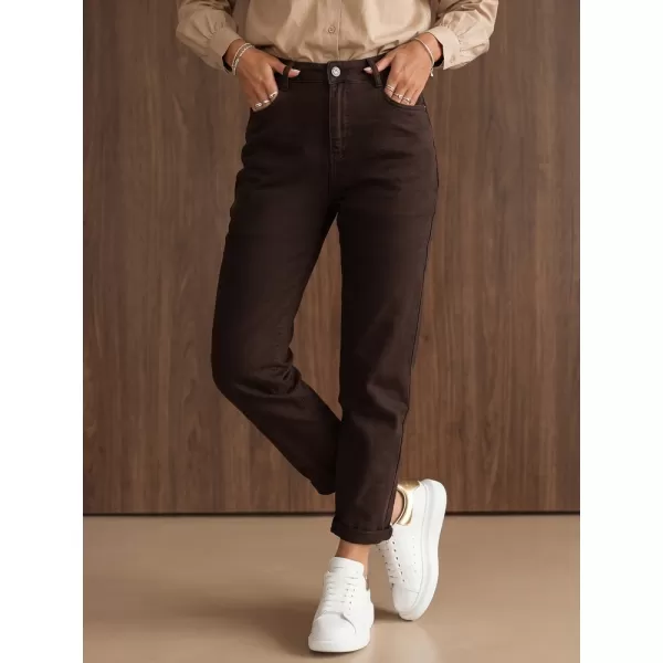  Damenhosen DSTREET UY3236 BRAUN 