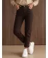 Damenhosen DSTREET UY3236 BRAUN