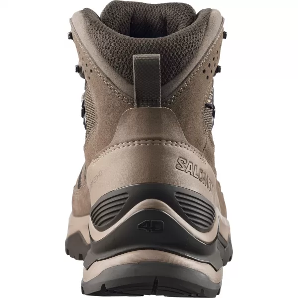  Herrenschuhe SALOMON QUEST ECHO GORE TEX L49146400 WALNUSS/DESSERTBRAUN/SCHWARZOLIV 