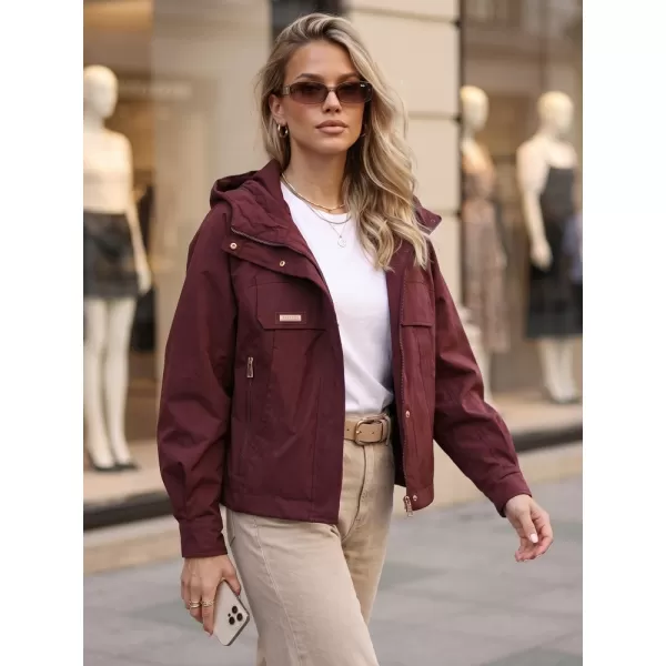  Damenjacke DSTREET TY5964 ROTWEIN 