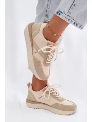 Damen-Sneaker BIG STAR SHOES TT274278 BEIGE