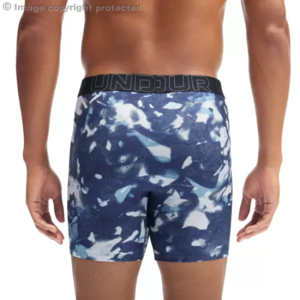  Herren-Boxershorts UNDER ARMOUR M UA PERF TECH (3KS) 1383879-408 BLAU 