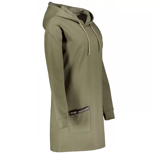  Damen-Sweatshirt ALTISPORT IVIE KHAKI 