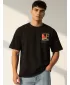 Herren-T-Shirt DSTREET RX5304 SCHWARZ